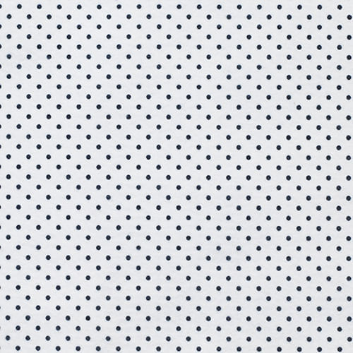 Feltro Estampado Santa Fé Coleção Color Baby Poá Branco com Fundo Branco 100 x 140 cm - Ref. 5013.435