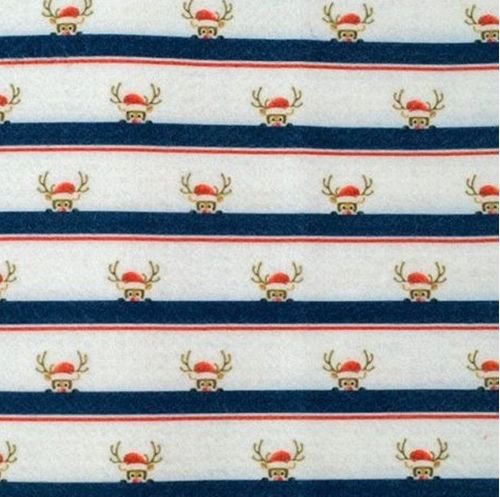 Feltro Estampado Santa Fé Coleção Natalina Modelo 8 com 100 x 140 cm - Ref. 5036.512