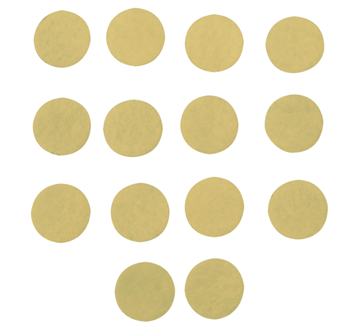 100 CÍRCULOS CREME 0,5cm