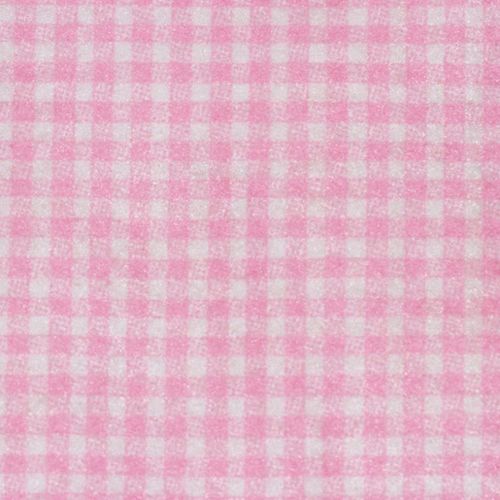 Feltro Estampado Santa Fé Coleção Color Baby Xadrez Rosa 50 x 70 cm - Ref. 5021.435