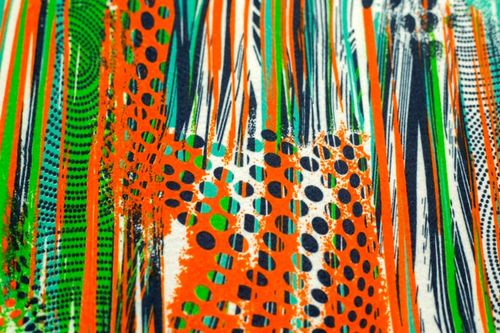 Feltro Estampado Santa Fé Coleção Africa Maisha 25 x 140 cm - Ref. 5950.024