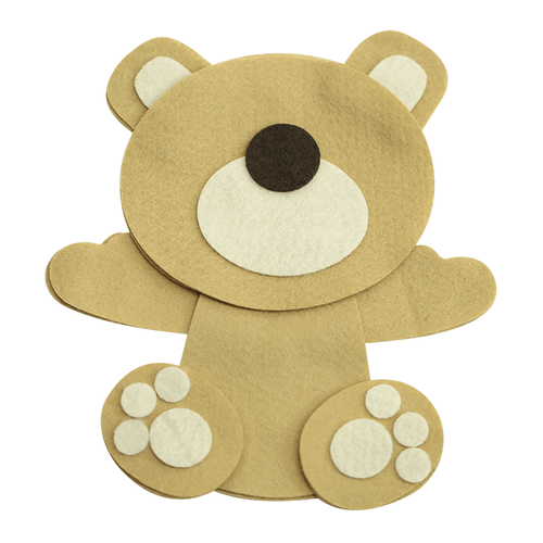 URSINHO ABRAÇO HAVAÍ 15cm