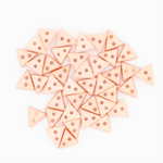 MINI-BOTAO-TRIANGULO-SALMAO-PACOTE-40-UNID