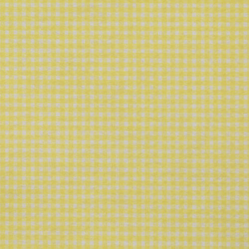 Feltro Estampado Santa Fé Coleção Color Baby Xadrez Amarelo 25 x 140 cm - Ref. 5021.035