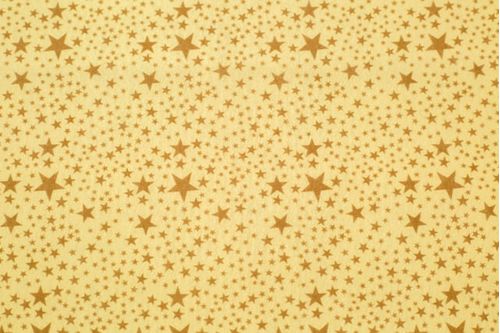Feltro Estampado Santa Fé Coleção Estrela Marrom com Fundo Bege 25 x 140 cm - Ref. 5072.512