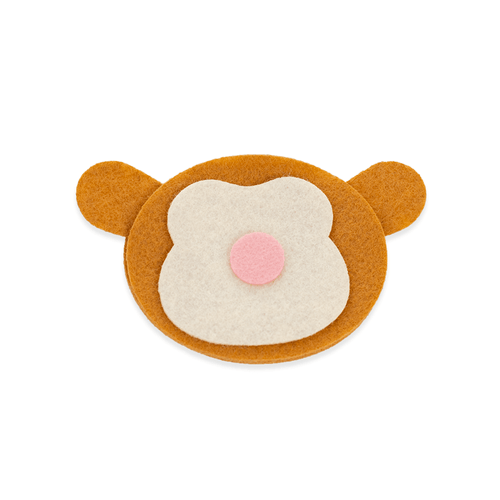 Cabeça Macaco Caramelo