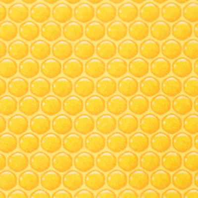 Feltro Estampado Santa Fé Coleção Colméia de Abelha 50 x 70 cm - Ref. 6130.019
