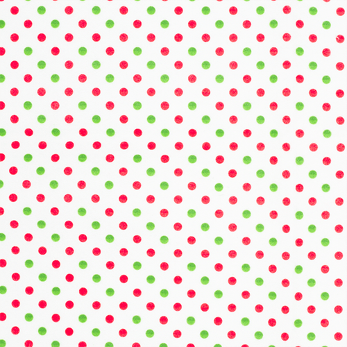 Feltro Estampado Santa Fé Coleção de Natal 2020 Poá Bege 50 x 140 cm - Ref. 6343.V01