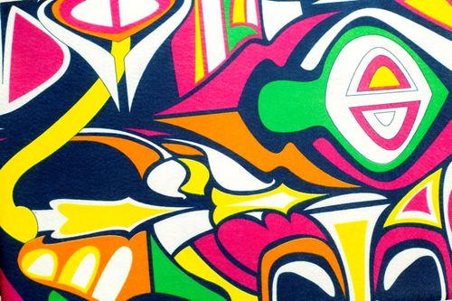 Feltro Estampado Santa Fé Coleção Africa Bayo 25 x 140 cm - Ref. 5950.016