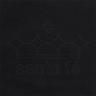 Feltro Liso Santa Fé Preto 100 x 140 cm - Ref. 034