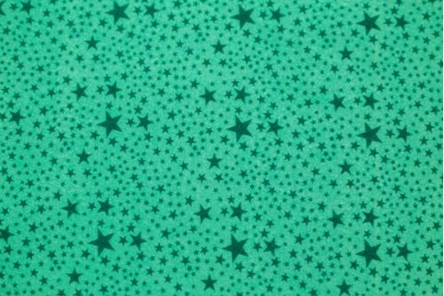 Feltro Estampado Santa Fé Coleção Estrela Escuro com Fundo Verde 25 x 140 cm - Ref. 5070.385