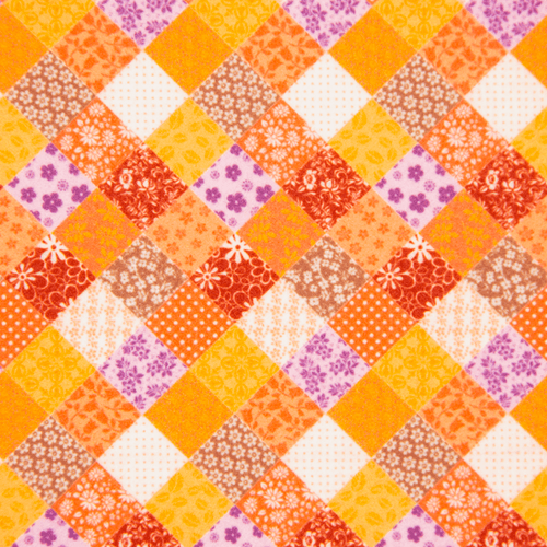 Feltro Estampado Santa Fé Coleção Patchwork Avermelhado 50 x 70 cm - Ref. 0951.804