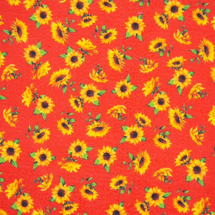 FELTRO-COL.-FLORAL-GIRASSOL-FUNDO-VERMELHO-D9521.V01