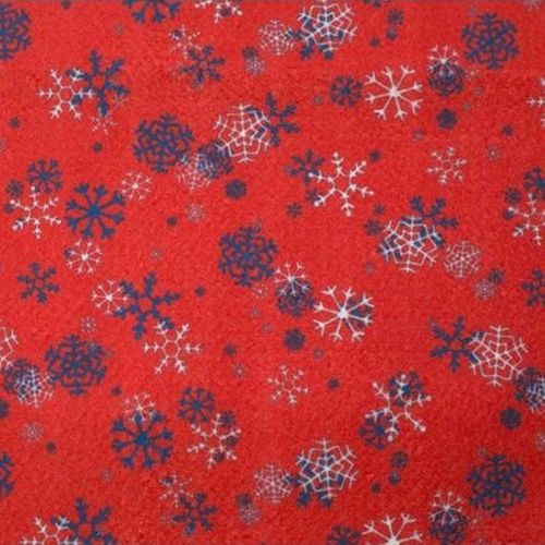 Feltro Estampado Santa Fé Coleção Natalina Modelo 5 com 35 x 35 cm - Ref. 5036.509