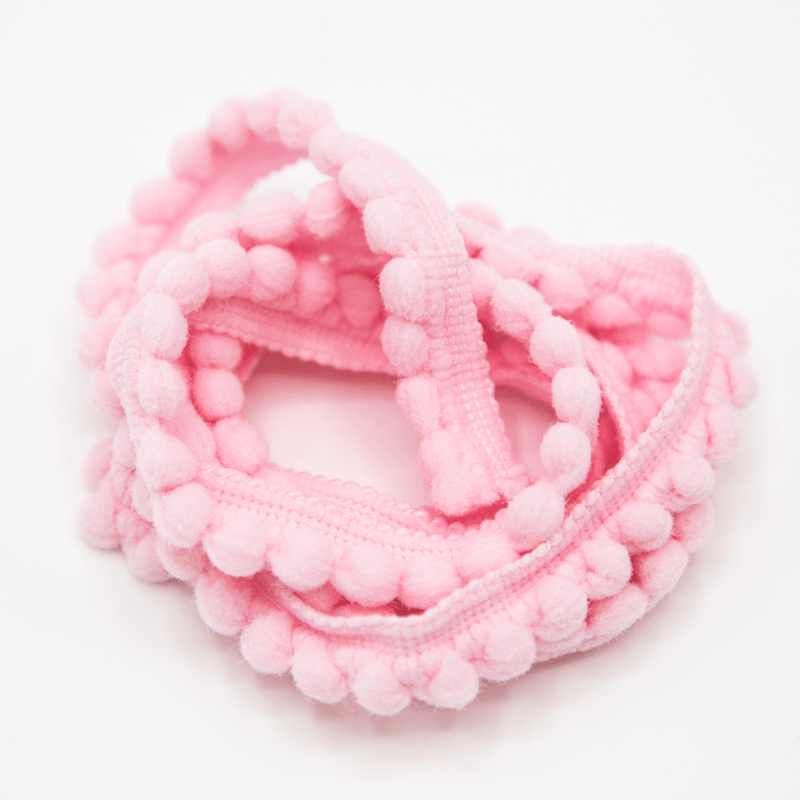 POMPOM HAK MINI 13MM 21 MARROM UN 1M