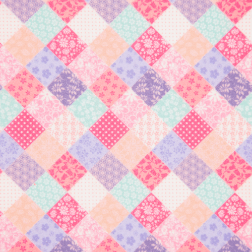Feltro Estampado Santa Fé Coleção Patchwork Rosado 50 x 70 cm - Ref. 0951.805