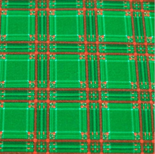 Feltro Estampado Santa Fé Coleção Natalinos Xadrez Modelo 2 com 100 x 140 cm - Ref. 5036.502