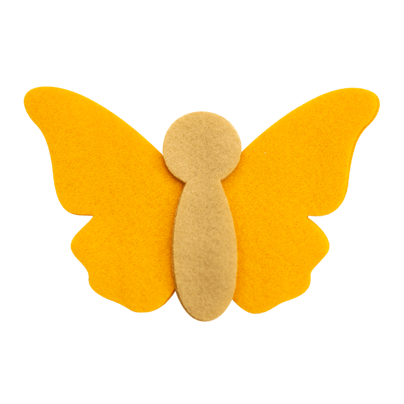 BORBOLETA-AMARELO-OURO