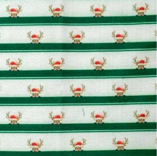 Feltro Estampado Santa Fé Coleção Natalina Modelo 9 com 50 x 140 cm - Ref. 5036.513