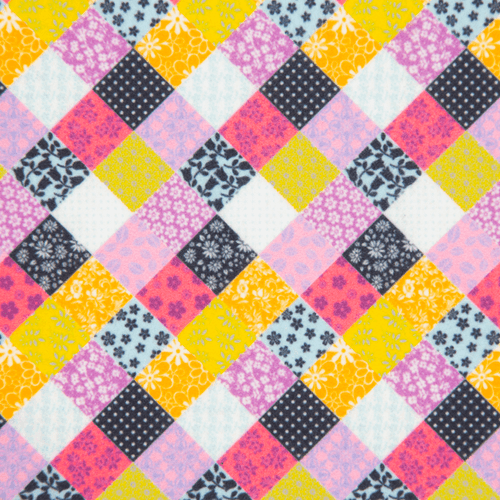 Feltro Estampado Santa Fé Coleção Patchwork Azulado 50 x 70 cm - Ref. 0951.802