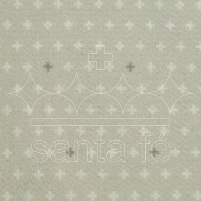 Feltro Estampado Santa Fé Coleção Eterna Arte 3º Edição Soma Cinza 50 x 70 cm - Ref. 5883.538