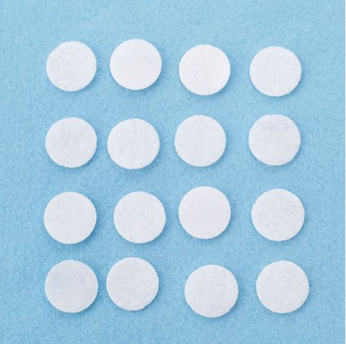100 CIRCULOS BRANCOS 2cm