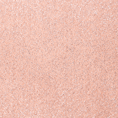 Feltro Estampado Santa Fé Coleção Alegria Glitter Prata com Fundo Salmão Chileno 45 x 45 cm - Ref. 50000102