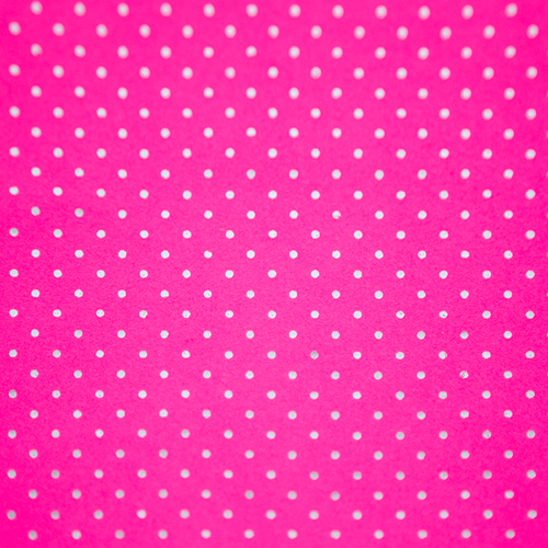 Feltro Estampado Laminado Santa Fé Coleção Alegria Poá Prata com Fundo Rubi Cítrico 45 x 45 cm - Ref. 50000066
