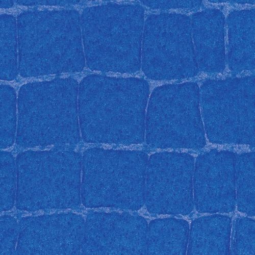 Feltro Estampado Santa Fé Coleção Gofre Azul Oceano 35 x 35 cm - Ref. 5180.083