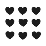 100-CORACOES-PRETO-1cm