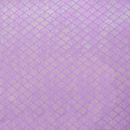 Feltro Estampado Santa Fé Coleção Sereia Furtacor com Fundo Uva Malbec 45 x 45 cm - Ref. 50000091