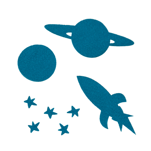 KIT GALAXIA ADESIVADO AZUL MEDITERRANEO PCT C. 4 MODELOS DIFERENTES
