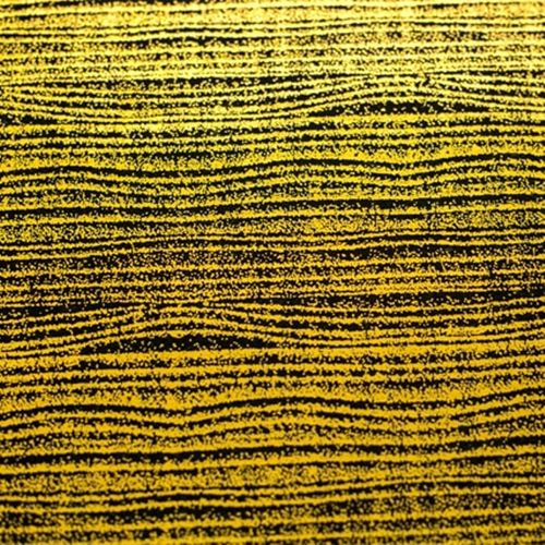 Feltro Estampado Laminado Santa Fé Coleção Alegria Preto Artemins Ouro 45 x 45 cm - Ref. 50000011