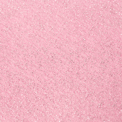 Feltro Estampado Santa Fé Coleção Alegria Glitter Prata com Fundo Rosa Florença 45 x 45 cm - Ref. 50000101