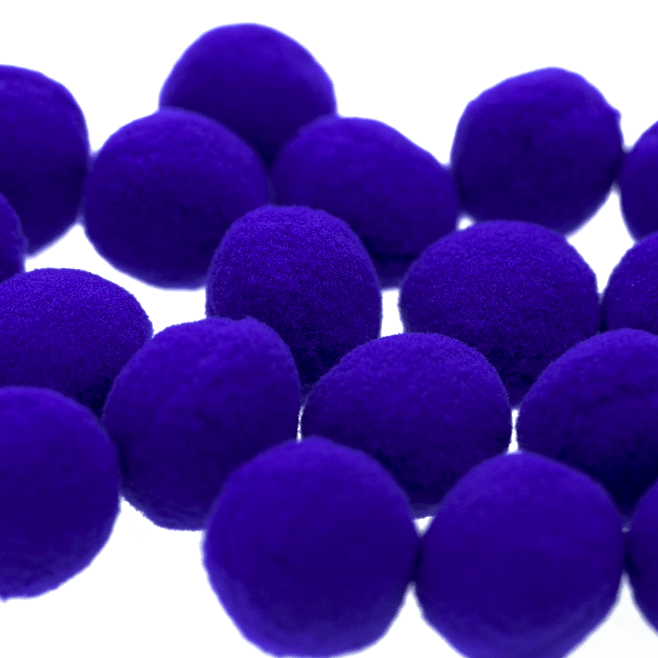 ATA-POMPOM-SOLTO-018-ROYAL-100UN-10MM