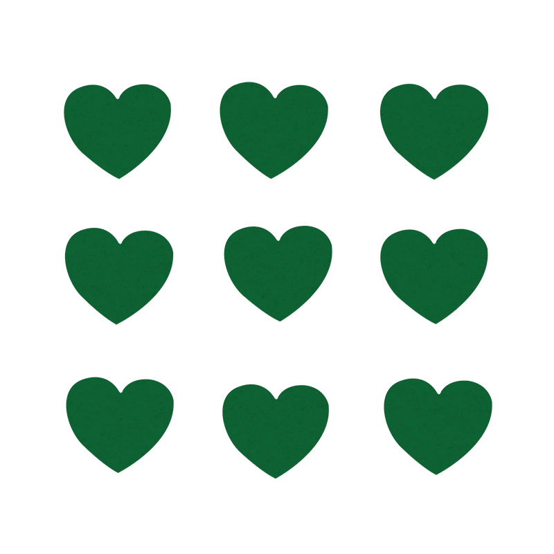 100-CORACOES-VERDE-BILHAR-40cm