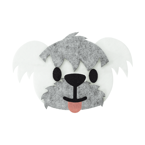 COL. MASCOTINHOS SEMI ADESIVADOS SHI.TZU