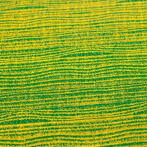 Feltro Estampado Laminado Santa Fé Coleção Alegria Verde Artemis Ouro 45 x 45 cm - Ref. 50000019