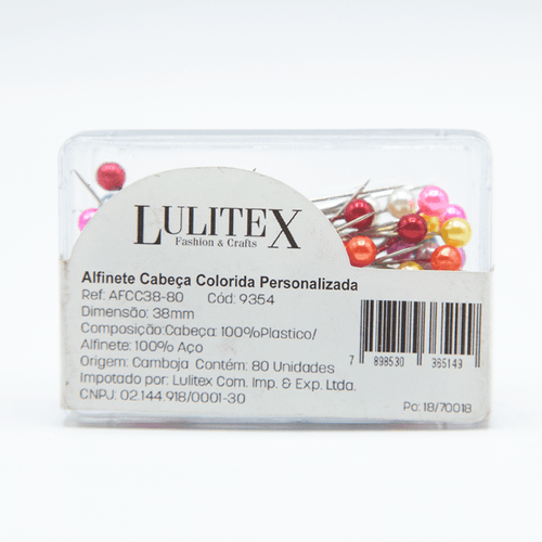 ALFINETE CABECA AFCC38.80 80UN PT
