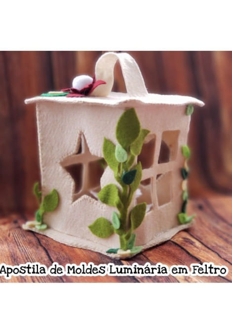 Apostila-de-Moldes---Luminaria-em-Feltro