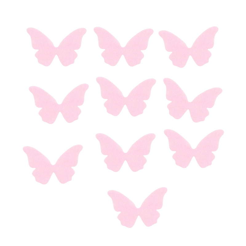 100-BORBOLETAS-ROSA-POENTE