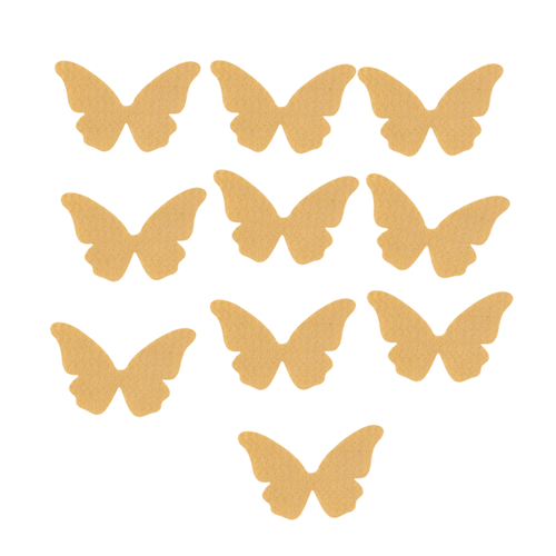 100 BORBOLETAS HAVAI  4CM