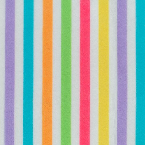 Feltro Estampado Santa Fé Coleção Circo Listrado Colorido Candy 50 x 70 cm - Ref. D14143_V01