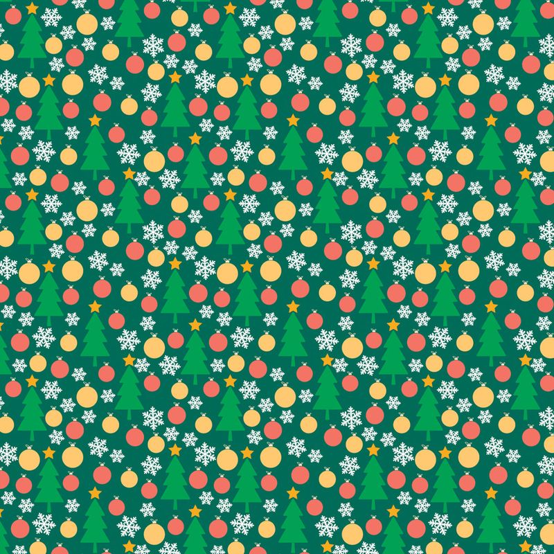 FELTRO-EST.-PINHEIRINHOS-E-BOLINHAS-VERDE-15115.V01-050CM-X-070CM