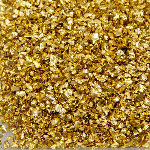 Glitter de Vidro Kawaii Dourada - 20g