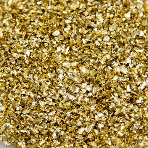 Glitter de Vidro Kawaii Dourado Claro - 20g