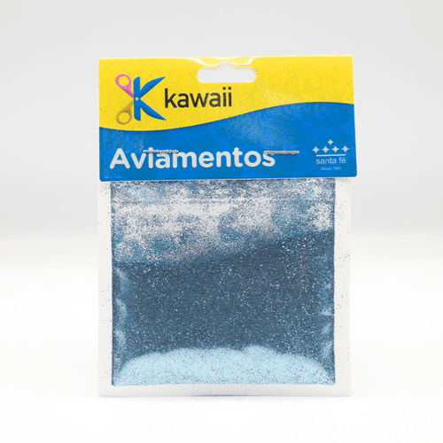 Glitter Kawaii Azul Turquesa - 20g