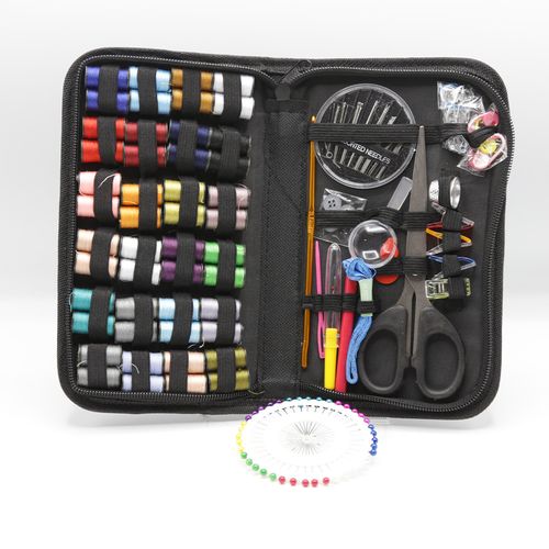 Kit Costura e Bordado de Viagem Kawaii 128 peças