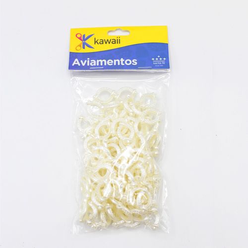 Espelho de Princesa Passado Kawaii Pérola 2cm - 50g