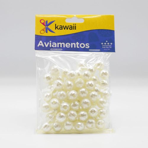 Pérola Globinho ABS 8mm Pérola - 50g